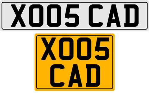 Xo05 cad private - private, plate