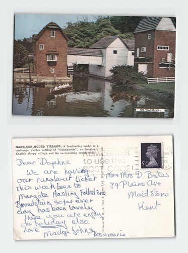 Vintage postcard hastings - vintage,