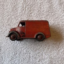 VINTAGE DINKY TROJAN VAN RED