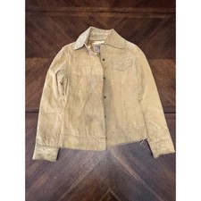 Tres Jolie Tan Suede Leather