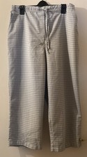 Woman’s Ladies Cropped Trousers Bottoms Size 18 Saloos 