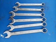 Set of 6 x Teng Tools Metric Combination Spanners tools DIY builder workshop 