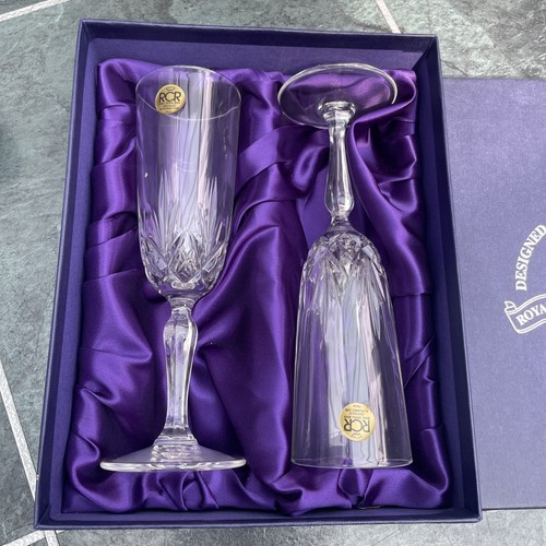 Rcr champagne glasses lead - champagne,