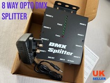 DMX Splitter 8 WAY NEW - DMX