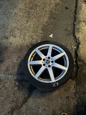 MERCEDES C220 W204 2011 REAR RIGHT WHEEL ALLOY AND TYRE A2044019902