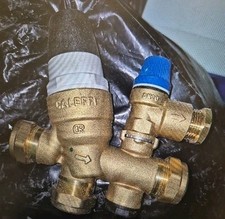Caleffi Presure Reducing Valve 3bar With 6 Bar Relief Valve 28 Mm