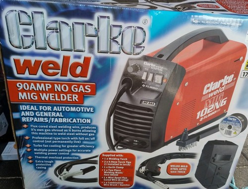 Clarke mig welder - mig, gass