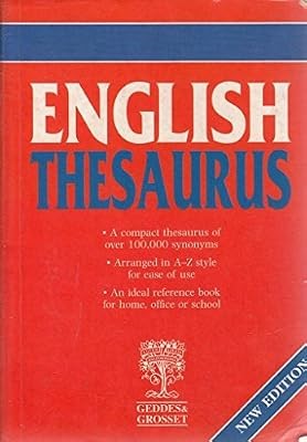 English thesaurus author - thesaurus,, no