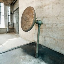 Antique 7" Nickel Brass Shower
