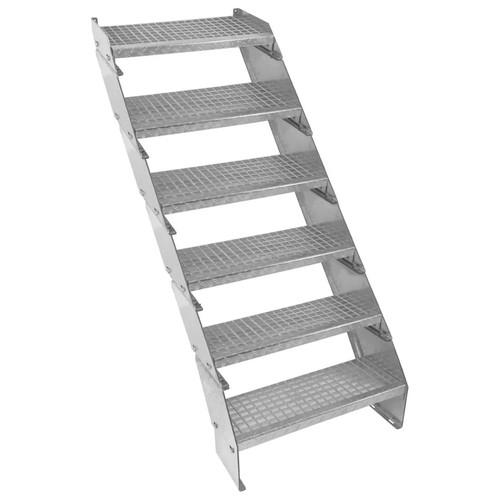 Metal staircase section - metal,