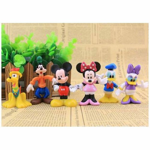 6pcs mickey mouse clubhouse - mickey,