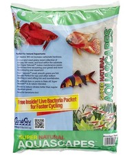 CaribSea White Marine/Fresh Sand Super Naturals 9kg Aquarium Substrate Fish Tank