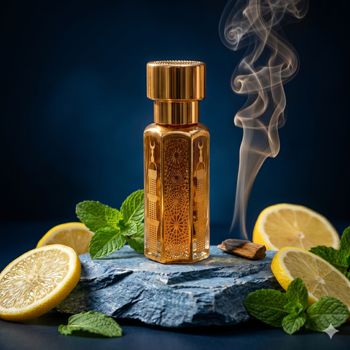 Midnight azure attar oil - azure,