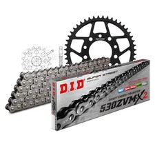 Chain Set DID Kit Steel 530ZVM-X Rivet Lock