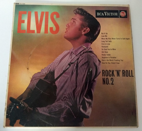 Elvis presley rock - lp,