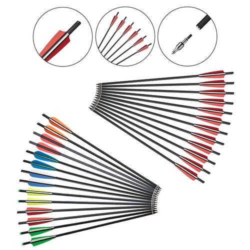 12x carbon arrows bolts - arrows, 16"