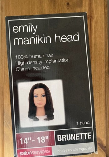 100 human hair manikin - 100%, head