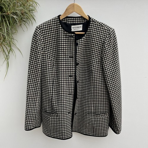 Vintage windsmoor black and - black,