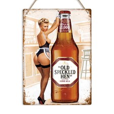 OLD SPECKLED HEN Pin Up Girl