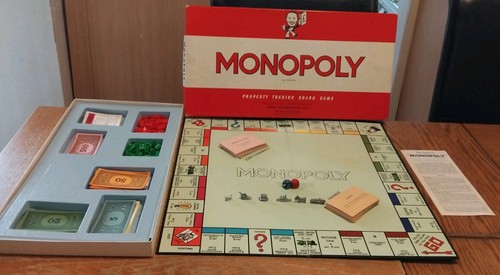 Vintage monopoly game john - vintage,