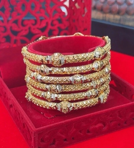 Bangels set 22ct gold - set, polished