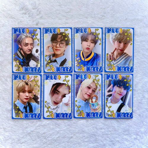 Stray kids blueberry kpop lomo - stray,