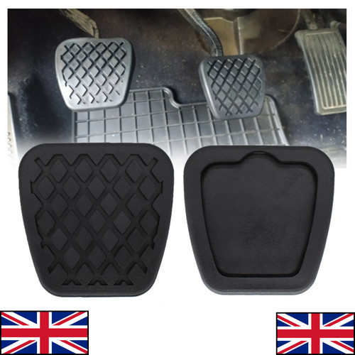 Rubbers brake clutch pedal - 2x,