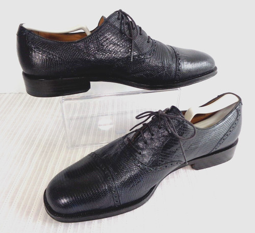 Lizard skin oxfords - oxfords, exotic