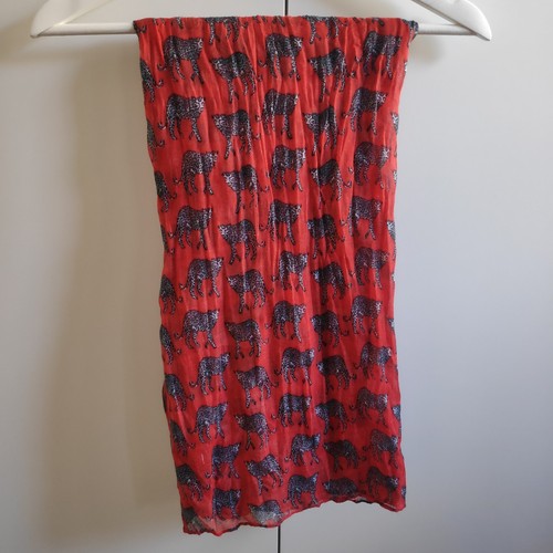 Leopard print scarf - leopard,