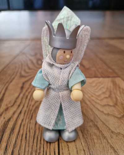 Toy van wooden - le,