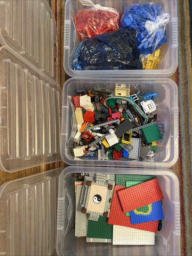 Lego assorted mixed pieces - mixed,