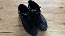VANS Off The Wall Sk8-Hi Triple Black High Top Trainers