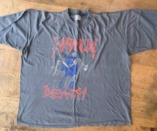 NAPALM DEATH vintage shirt carcass death metal bolt thrower morbid angel