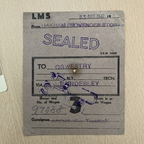 Wagon label l - wagon., label.