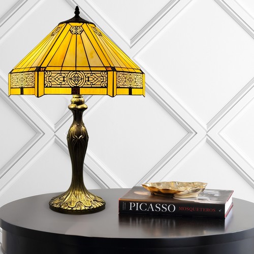 Inch tiffany yellow hexagon - tiffany,
