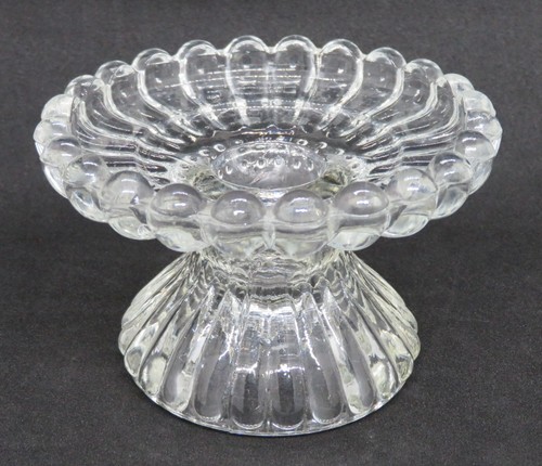 Clear glass vintage art - clear, deco