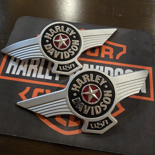 Harley davidson red star - davidson, wings
