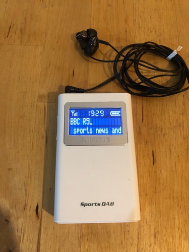 Roberts sports dab5 dab rds - sports, dab/fm