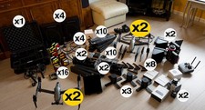 RRP £30,700 - x2 DJI Inspire 2's + x2 X7 Camera / DJI Inspire 3