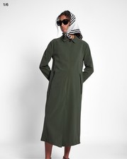 Stutterheim Hornstull Matte Raincoat Long Green XL