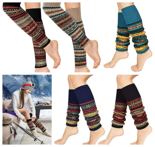 Chic leg warmers crochet - leg,