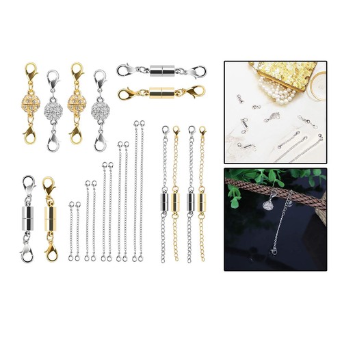 Pcs magnetic clasp - 22, jewelry