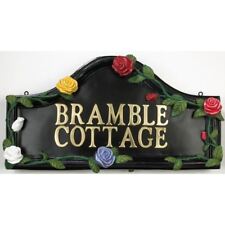 Hand Painted Rose House Name Sign