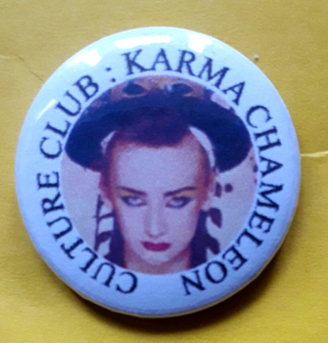 25mm badge boy george and - of,