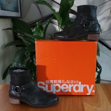 NWB Superdry REAL LEATHER