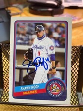 Shawn Roof Signed Autographed