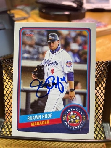 Shawn roof signed - signed, autographed