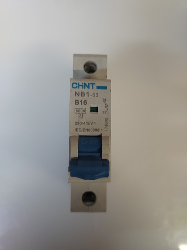 Chint amp curve 6ka mcb - 16, b
