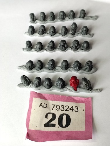 Warhammer space marine - space, heads