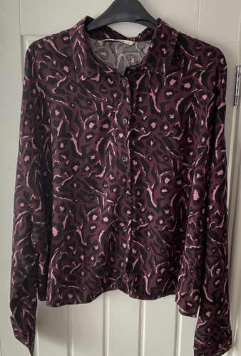 Ladies animal print top - tu,